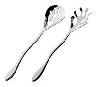 Alessi ESI16SET MEDITERRANEO Set de salade en acier inoxidable 18/10, design corail