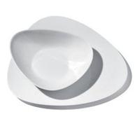ALESSI FM10/1 COLOMBINA COLLECTION ASSIETTE PLATE EN PORCELAINE BLANCHE SET DE 6 PIÈCES G