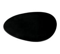 ALESSI FM10/10 B COLOMBINA COLLECTION SOUS-ASSIETTE EN MÉLAMINE NOIR SET DE 2 PIÈCES Noir G