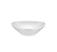 Alessi Fm10/2 Colombina Collection Assiette Creuse en Porcelaine Blanche, Set de 6 Pièces