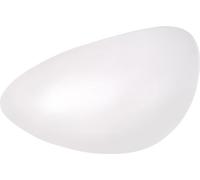 Alessi Fm10/77 B Colombina Collection Petite Soucoupe en Mélamine, Blanc, Set de 6 Pièces