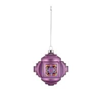 Alessi Fractal ESA06 4 - Décoration de Sapin de Noël Design, en Verre Soufflé Décoré à la Main