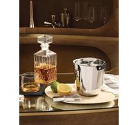 Alessi GIA34 Seau à glace design à double paroi en acier inoxydable 18/10, hauteur 16 cm, 120 cl