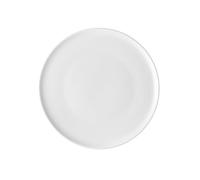 Alessi Itsumo NF07/5 - Assiette à Dessert Design, Usage Quotidien, Esthétique Minimale, en Porcelaine Blanche, Diamètre 21 cm