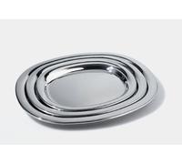 Alessi JM13/30 L Plat de Service Acier Inoxydable Argent 30,00 x 24,00 x 30,00 cm