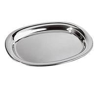 Alessi Jm13/42 L Plat de Service en Acier Inoxydable 18/10 Argenté