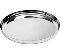 Alessi Jm14/35 L Plateau Rond en Acier Inoxydable 18/10 Brillant, Argent