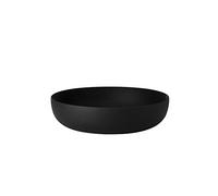 Alessi Jm17/29 BT - Panier Rond Design, Acier Coloré avec Résine Époxy et Décoration en Relief, Noir, 29 cm