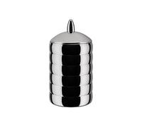Alessi Kalistò 2 CB02 - Boîte de Cuisine Design, en Acier Inoxydable 18/10 avec Pommeau en Aluminium, 114 cl, Argenté