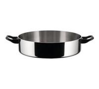 Alessi 90102/24 T Rondin Acier Argent 33,00 x 24,00 x 6,00 cm