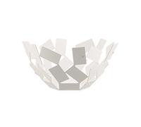 Alessi la Stanza Dello Scirocco Mt02 Wi - Porte-Fruits en Acier Coloré à la Résine au Époxyde, Blanc Ivoire