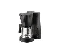 ALESSI Machine à café filtre Plissé 1,5l Noir noir