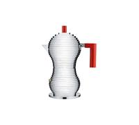 ALESSI Machine à expresso Pulcina 3 tasses argent