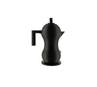 ALESSI Machine à expresso Pulcina Black Alu/Noir 6 tasses noir