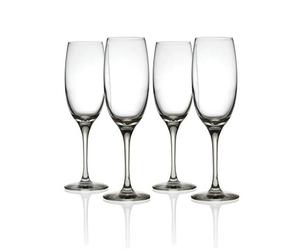 Alessi Mami XL Set 4 COPAS DE CHANPAGNE VIDRIO CRISTALINO