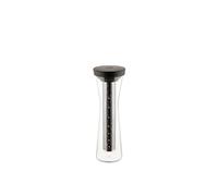 Alessi Mazagran GIA31 BR - Pichet pour Café Froid Filtré, en Verre Borosilicaté et Résine Thermoplastique, Filtre en Acier Inoxydable 18/10, Marron