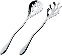 Alessi Couverts à salade Mediterraneo en acier inoxydable
