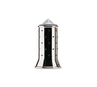 ALESSI MGSAL SALIERE EN ACIER INOXYDABLE 18/10 BRILLANT AVEC BASE ET COUVERCLE EN PA BLEU CLAIR