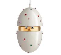 Alessi MJ16 1 Décoration Céramique, Multicolore, 5,6 x 5,6 x 9,5 cm