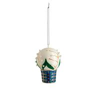 Alessi MJ16 3 Décoration, Céramique, Multicolore, 6.30 x 9.50 cm