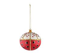 Alessi Décoration MJ16 8 Re Coccinello en porcelaine