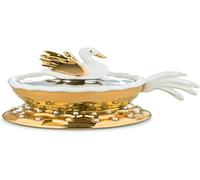 Alessi MJ16 Ornamento de porcelane decorado a mano, Narciso