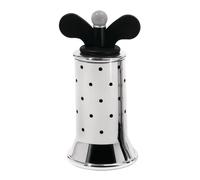 ALESSI 9098 B MOULIN A POIVRE / SALIERE EN ACIER INOXYDABLE AVEC AILETTES EN POLYAMIDE NOIRE