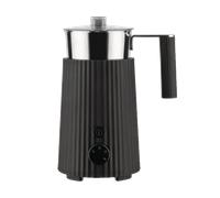 Alessi Mousseur à lait Plissé 35 cl Noir