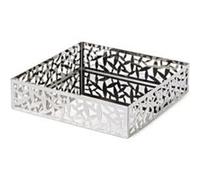 Alessi Msa10 Cactus! Porte-Serviettes En Papier De Table Avec Bord Ajouré En Acier Inoxydable 18/10