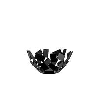 Alessi Corbeille MT01 B Acier inoxydable Noir