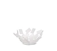 Alessi MT02 W Panier rond pour servir, 273 x 273 x 130 mm, gris