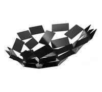 Alessi Centre de table design La Stanza dello Scirocco MT03 B en acier coloré résine époxyde Noir