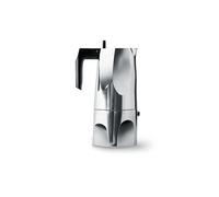 Alessi – Cafetière expresso Ossidiana MT18/6 – Design en fonte d'aluminium – 6 tasses
