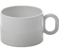 Alessi MW01/78 Tasse à Thé Céramique Blanc 8,00 x 8,00 x 20,50 cm