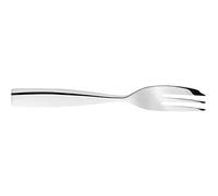 Alessi Mw03/16 Dressed Fourchette à Gâteaux en Acier Inoxydable 18/10 Brillant avec Décoration en Relief, Set de 6 Pièces
