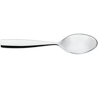 Alessi Mw03/4 Dressed Cuiller à dessert en Acier Inoxydable 18/10 Brillant, Set de 6 Pièces, Argent
