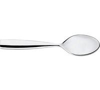 Alessi Mw03/8 Dressed Cuiller à Café en Acier Inoxydable 18/10 Brillant avec Décoration en Relief, Set de 6 Pièces