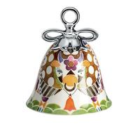 Alessi MW40 4 Vache Décoration De Noël En Porcelaine, Multicolore
