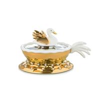 Alessi Décoration design en porcelaine Narciso MJ16 13 – décorée à la main