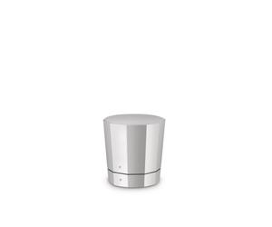 Alessi NF11 - Bouchon pour Champagne de Design, en Acier Inoxydable 18/10, Joint Intérieur Extensible en Plastique et Silicone, Diamètre 5 cm, Acier