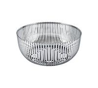 Alessi Porte-fruits PCH05/24 Pierre Charpin Acier inoxydable 18/10 brillant Ø 24 cm Argenté