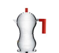 Alessi Percolateur Pulcina - MDL02/3 R - Rouge - 3 tasses - par Michele De Lucchi