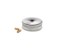 ALESSI Pilulier YoYo en acier inoxydable argent