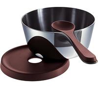 Alessi Marmite à pâtes PJ01S – Manche long en Multiply, couvercle inox 18/10 brillant argenté