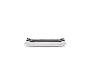 ALESSI Plateau carré ARRAN Acier inoxydable argent