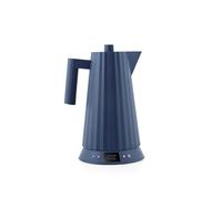 Alessi Plisse bollitore blu con regolamento temperatura