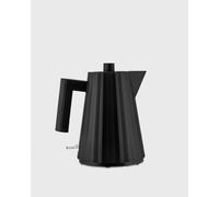 Alessi Plissé MDL06/1 B - Bouilloire Électrique Design, en Résine Thermoplastique, Fiche Européenne 2400W, 100cl, Noir