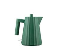 Alessi Plissé MDL06/1 GR - Bouilloire Électrique Design, en Résine Thermoplastique, Fiche Européenne 2400W, 100 cl, Vert