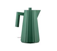 Alessi Plissé MDL06 GR - Bouilloire Électrique Design, en Résine Thermoplastique, Fiche Européenne 2400W, 170 cl, Vert