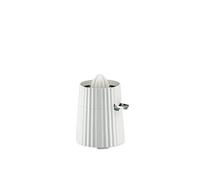 Alessi Plissé MDL07 W - Presse-Agrumes Électrique Design, 80 W, Blanc | Presse-agrumes électrique, dessiné par Michele De Lucchi, avec filtre en acier, pour oranges et citrons
